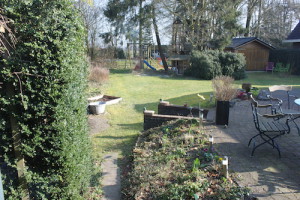 Zicht op de tuin
